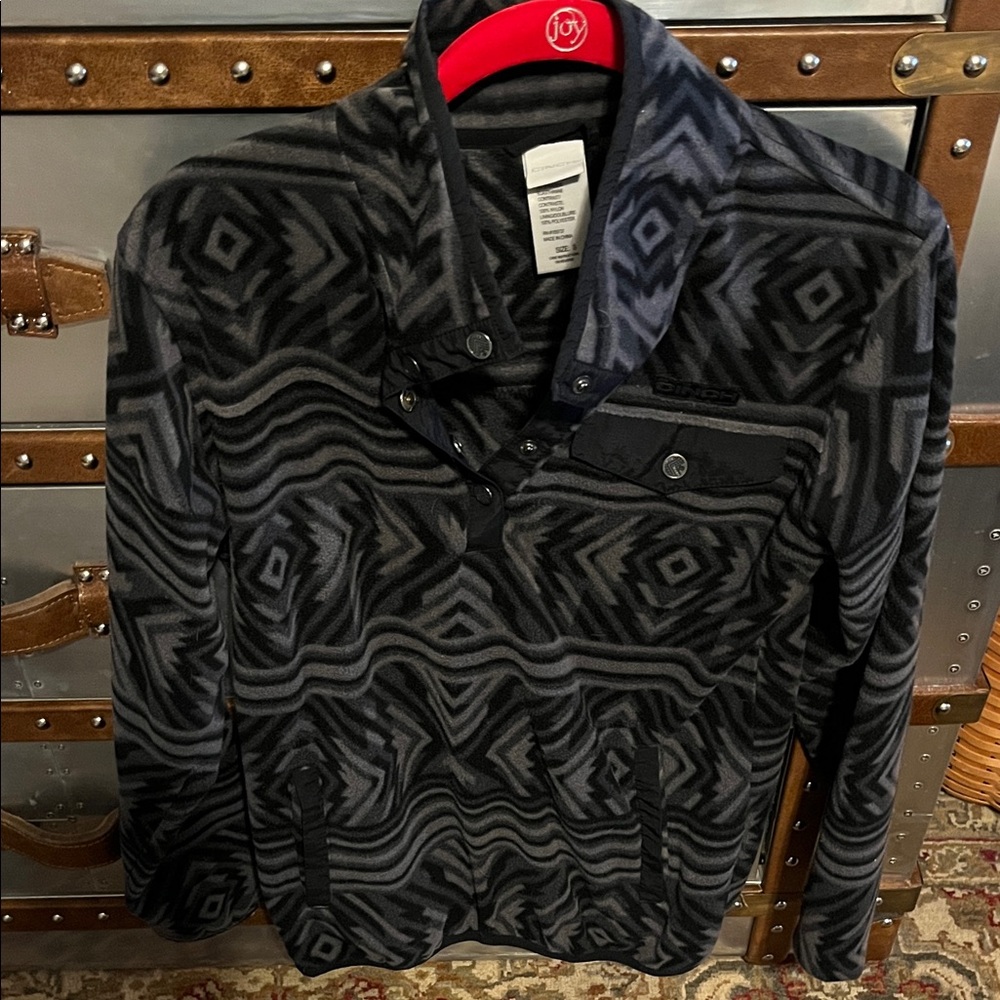 Cinch fleece jacket